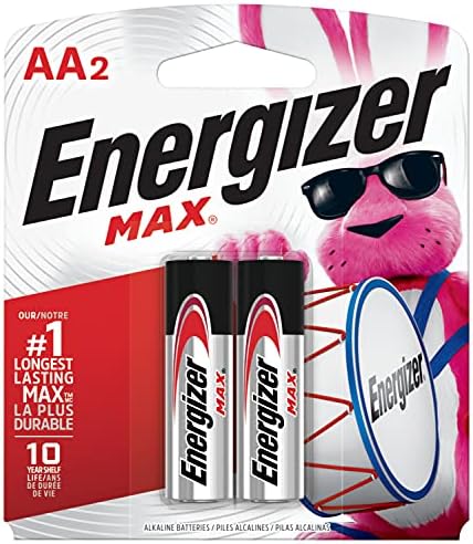Алкални батерии Energizer MAX, 2 батерии в опаковка, 2 батерии, тип АА, Мулти, 2 батерии тип AAA, Максимум Три