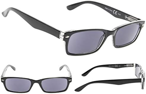 Пластмасови очила за четене Gr8Sight в 5 опаковки с кутия пролетта вериги включват ридеры Sunshine