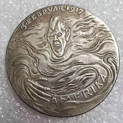 Старинни Занаяти Немска Копие на Възпоменателни монети От Стария Сребърен Долар Сребърна Кръгла Чуждестранните Монети Антични