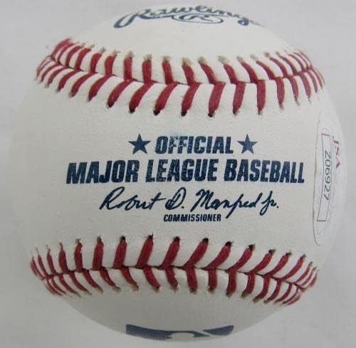 Аарон Джадж Подписа Автограф Rawlings Baseball JSA Z06927 - Бейзболни Топки С Автографи