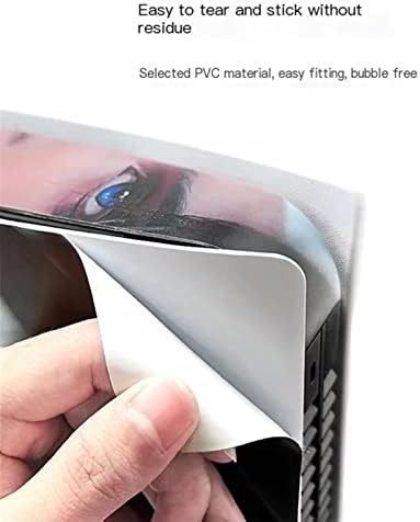 FXCON Аниме за PS5 Дигиталното издание на Кожата за конзоли и контролери Vinyl Стикер Здрава, устойчива на надраскване, съвместим за P-S5 35885 Без мехурчета