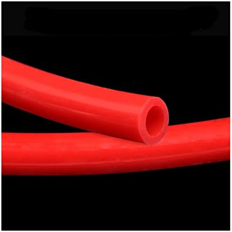 WICKET NUGROHO 1/2/5/10-метров Червен Гъвкав маркуч от хранително-силикон, устойчив на високи температури (Цвят: