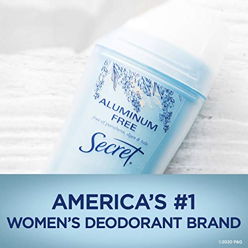 Дезодорант Secret без алуминий за жени, Черешов цвят, 2,4 унции (опаковка от 3 броя)