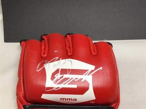 Fedor Emelianenko Подписа Официално Боксови Ръкавици Strikeforce Auto PSA/DNA COA 1C - Ръкавици UFC с Автограф