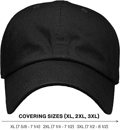KBETHOS Реколта Класическата бейзболна шапка възстановяване на предишното положение Big N Tall XL 2XL 3XL От Промит Потертого