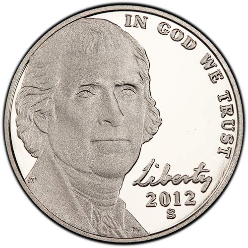 Доказателство за 2012 г. Jefferson Nickel Избор на никел, Без да се позовават на Монетния двор на САЩ
