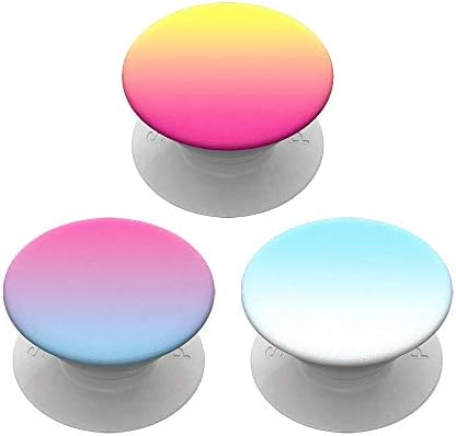 PopSockets PopMinis: мини-дръжки за телефони и таблети (3 опаковки) - Sunset Rainbow