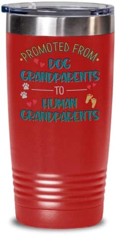 Нова чаша за обявяване на бременността баба и дядо за баба, Баба, Преведена с кучешки баби и дядовци на човешката баба