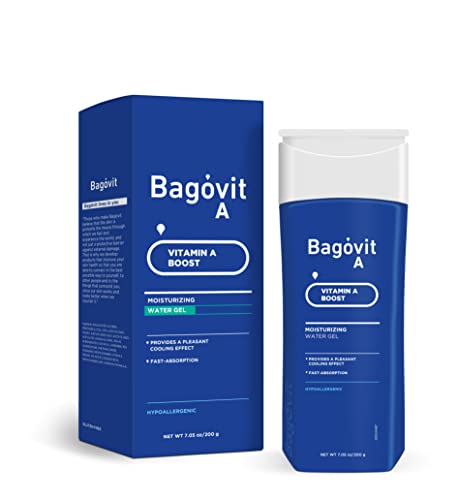 Хидратиращ гел за тяло Bagovit A Water Gel - Хидратиращ крем за лице и тяло с витамин А За суха кожа - Усещане