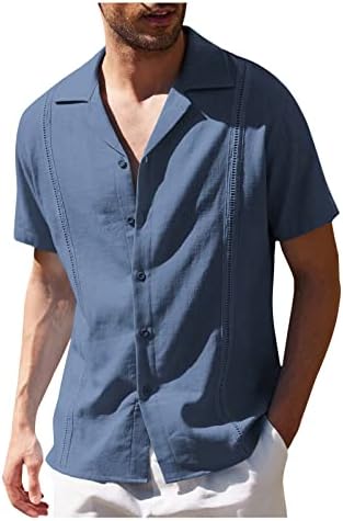 Дългата риза в стил ретро, однотонная суитчър, мъжки широки памучни ризи с джобове, смесени върхове, мъжка блуза с дълъг