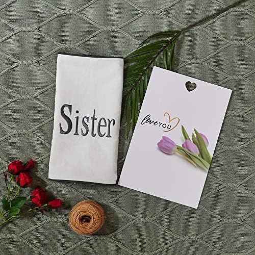 Sanmetex Sister Gift - подарък сестра си от сестра си, брат - Подаръци за рожден Ден сестра, Подарък невестке, най-Добрата