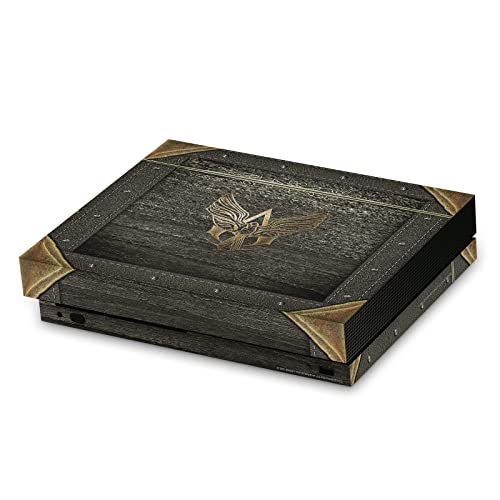 Дизайн на своята практика за главата Официално Лицензиран Assassin ' s Creed Сандък от дърво и злато, С участието на Черен