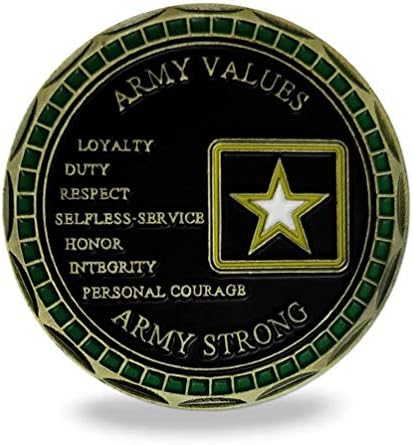 Метална Емблема на Армията на САЩ, С Печат Ценности Военен Символ на Вярата Монета на Повикване - Dr. подаръци