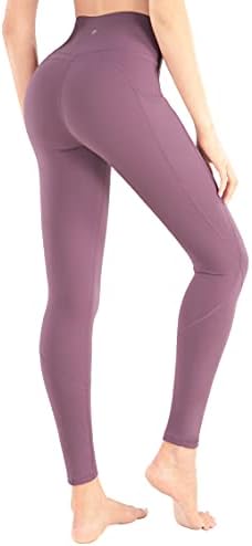 Дамски Гамаши за йога FITA с висока талия: Спортни панталони за йога, които Предпазват от клекове, с 3 джоба - 4-Лентови