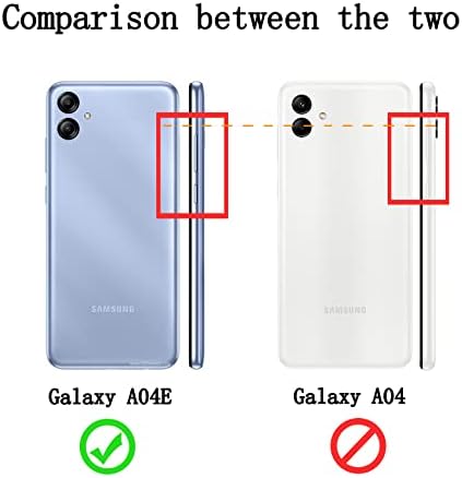 Starhemei за Samsung Galaxy A04e Калъф, Galaxy A04e 4G Калъф, Мек TPU Амортизирующий Гъвкав Защитен калъф за Samsung