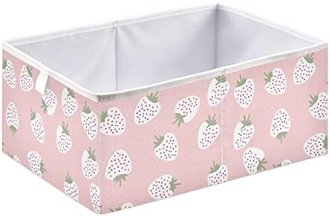 CaTaKu апликации ягоди Бледо-Розови Кубчета за съхранение за Организиране, Правоъгълни Тъканни Кубчета За