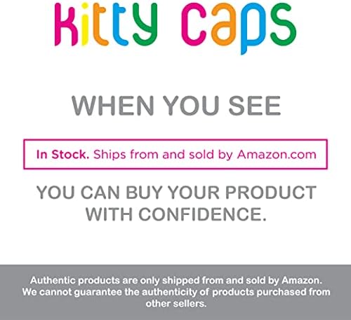 Капачки за нокти Кити Caps за котки | Сигурна, стилна и хуманен алтернатива отстраняване на нокът | Затворени