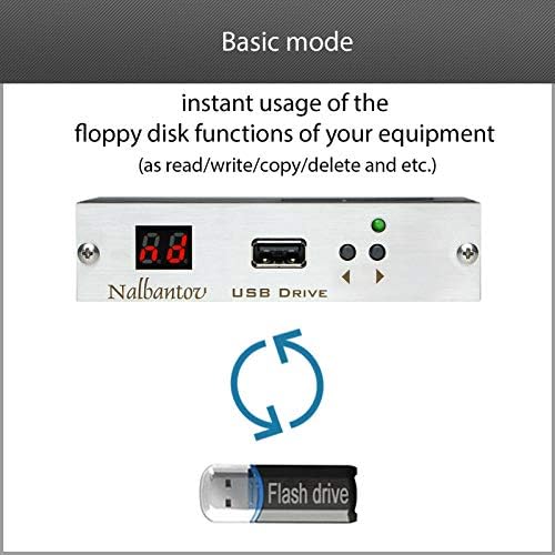 Nalbantov Емулатор USB памет флопи дискове N-Drive Industrial за управление на Окума OSP-7000L и OSP-700L