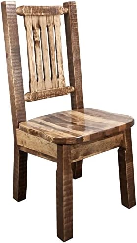 Мебели от дървени трупи Montana Woodworks - маса за Хранене, стол - Колекция Homestead - Боядисани и лакирани