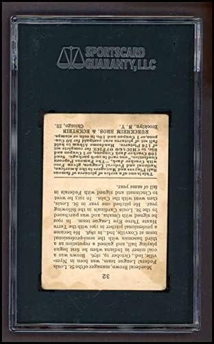1915 Бедняк Джак 32 Мардохей Браун Сейнт Луис Кафяви (Бейзболна картичка) SGC SGC 3.00 Кафяви