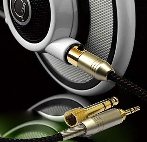 Новост! Преносимото аудио кабел от 1,2 м/с 4 крака за обновяване на AKG K141 K171 K181 Q701 K702 K271S K271 MKII K271