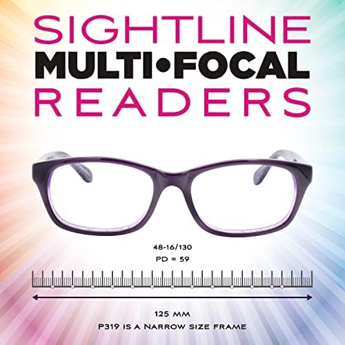 Очила за четене Sightline P319 Средна засаждане с многофокусной прогресивно капацитет
