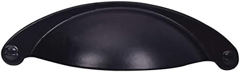 khtumeware 2-1 / 2 инча (64 мм) чекмеджето за прибори с матово черно покритие, дръжката за кухненски шкаф, дървени задвижваната
