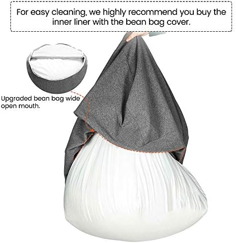 Nazdasc 2 опаковане на Подови плочки за столове-чанта за Носене за лесно почистване, Калъф за Мързелив диван-чанта, Разменени