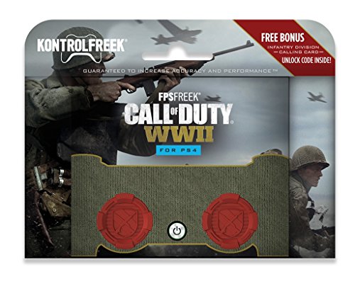 Безплатен контрол кадъра в секунда Call of Duty: WWII контролер за PlayStation 4 (PS4) | Джойстици изпълнение