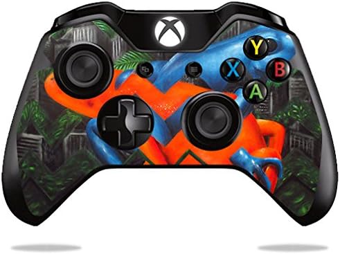 Кожата MightySkins, съвместим с контролера на Microsoft Xbox One или One S - Жаба Fuse | Защитен, здрав и уникален винил калъф