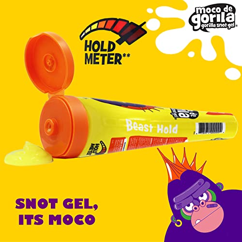 Moco de Gorila Punk, Гел за оформяне на косата, Възстановява вода, продължителна фиксация, 3 опаковки по 11,99 грама
