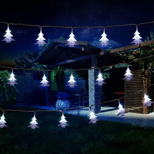 KAILEDI Коледни светлини, 40 led Гирлянди под формата на Снежинки, Приказни Светлини за дома, партита, Коледа, Сватба,
