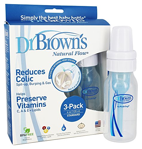 Стандартен полипропилен флакон Dr. Brown ' s Natural Flow (4 унции) - 3 опаковки