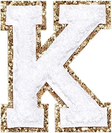 3 бр. Ленти от Шенилна с надпис, Железни ивици, Лъскави Ленти с Надписа на Университета, Бродирана Нашивка с Златен