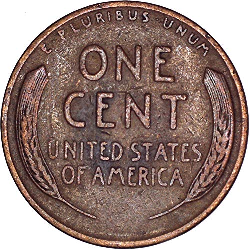 Пшеница 1937 г. Линкълн Цент 1C Приблизително В Формата на