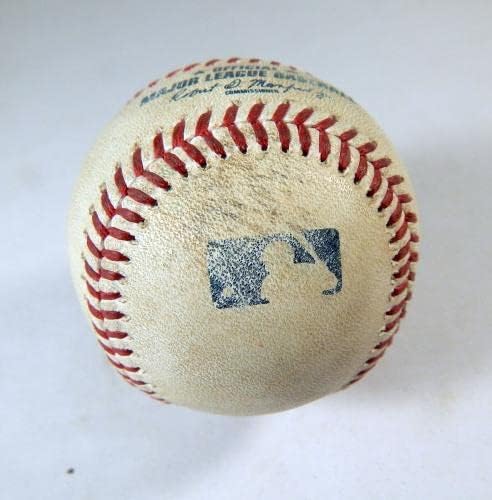 2022 Синсинати Редс Питсбърг Пайрэтс Използвана игра на Бейзбол Джей Джей Бледей Лайн-Аут - Използваните Бейзболни топки