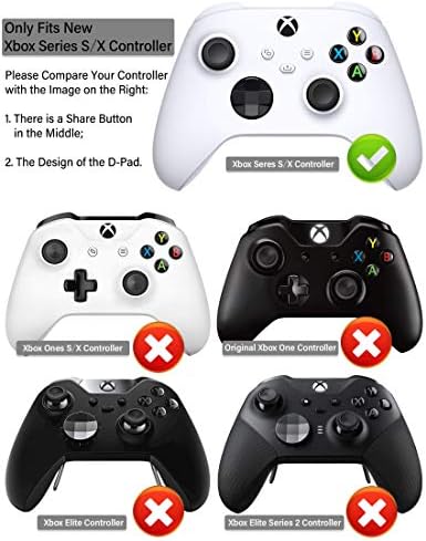 Силиконов Сгъсти калъф YoRHa Skin Case контролера на Xbox X series/S x 1 (Розов) с дръжки за палеца x 10