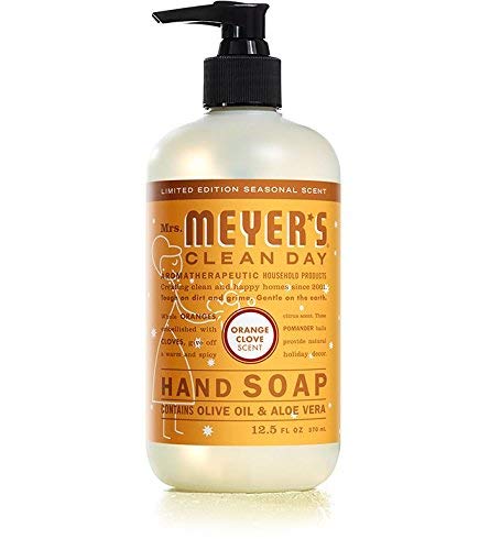 Комплект сапун за ръце MRS. MEYER'S CLEAN DAY Holiday (мента, бор Айова и портокалова карамфил) по 12,5 грама всеки