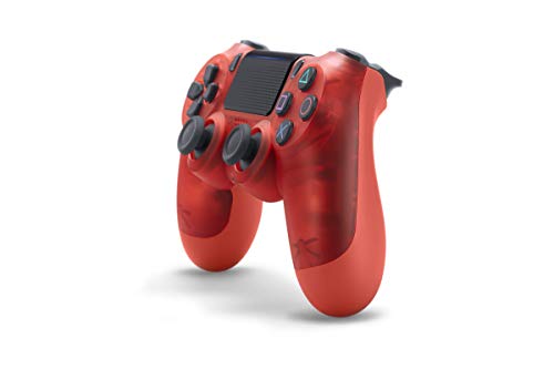 Безжичен контролер на Sony Dualshock 4 за PlayStation 4 - Червен КРИСТАЛ - PlayStation 4