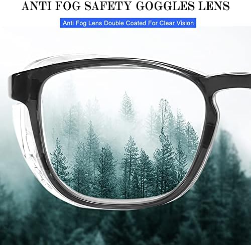 Защитни Очила, Фарове за Очила, Блокиране на Синя Светлина, Защита От Прах, UV 400, Предпазни Очила За Мъже И Жени, Z87.1