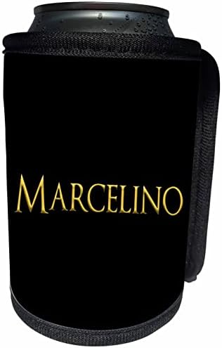 3дРоуз Марселино най-популярното име за момче в Америка. Свети жълт цвят. - Опаковки за бутилки-охладители (cc_353984_1)