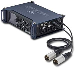 Балансиран кабел Zoom TXF-8 TA3-XLR, 2 комплекта, За областта на секретаря на F8n и други устройства, от конектор