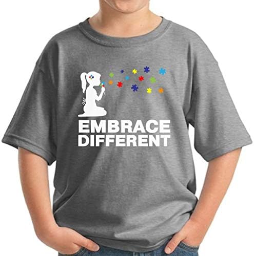 Тениска Pekatees Аутизъм за младежи с различни Подаръци за информиране за аутизма