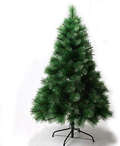 Украса DULPLAY Коледно дърво от бор с метална стойка на допир-Вече за Автоматично разпространение за вътрешна употреба