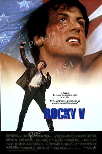 Плакати на САЩ, Плакат на филма Роки срещу 5, ГЛАНЦ - MOV024 (24 x 36 (61 cm x 91,5 см))