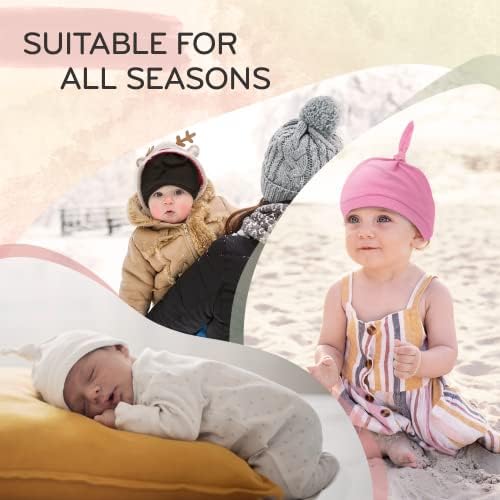 Детски шапки от 0 до 12 месеца, Разработени от д-р KiddyCare / Шапчица За новородено / Детска Шапчица от Органичен