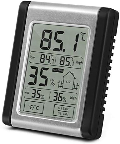 ZRSJ Точно Измерване на Влажността в Помещението, Електронен Детектор за Влажност, Монитор Влажност с LCD телевизор за