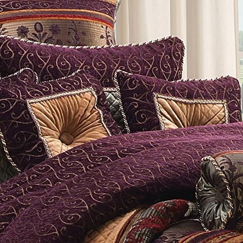 Комплект одеяла Riverbrook Home от Полиестер, King, цвят Порция - Източване на Мулти, Комплект от 10 теми