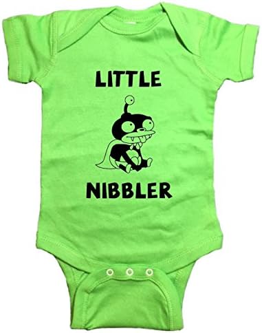 NorthStarTees Извънземни Детско Пълномаслено Боди Little Nibbler