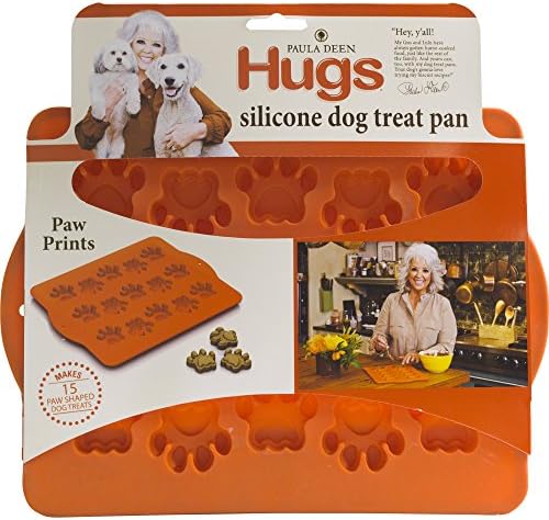Силиконова Форма за Лакомства за кучета Paula Deen By Hugs, под Формата На Отпечатък от Лапа, 10 И 12 0,90